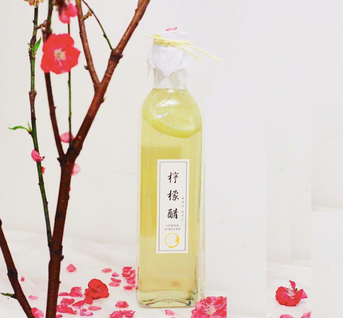 朝喝 手工檸檬醋 (百分百無添加) 大支裝 500ml (預購 - 約2星期出貨)